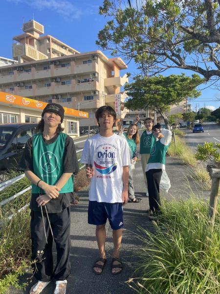 【沖縄名護】第57回名桜大学前掃除画像