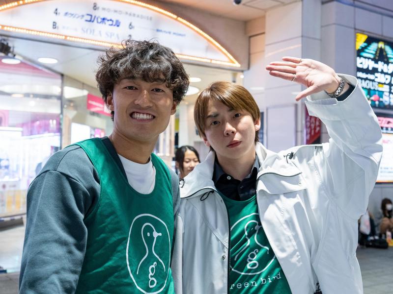 10月17日歌舞伎町お掃除画像