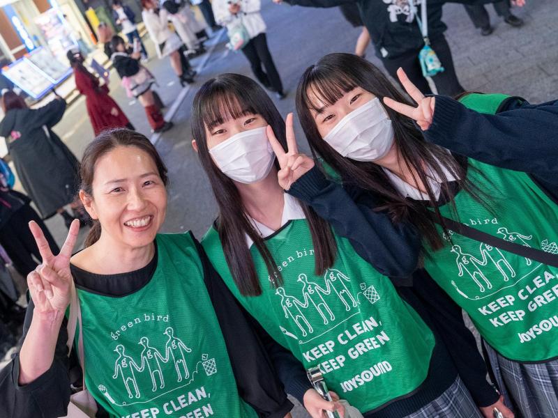 10月17日歌舞伎町お掃除画像
