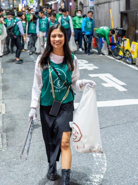 10月17日歌舞伎町お掃除画像