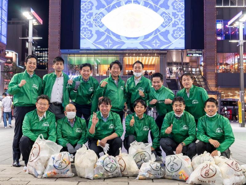 10月17日歌舞伎町お掃除画像