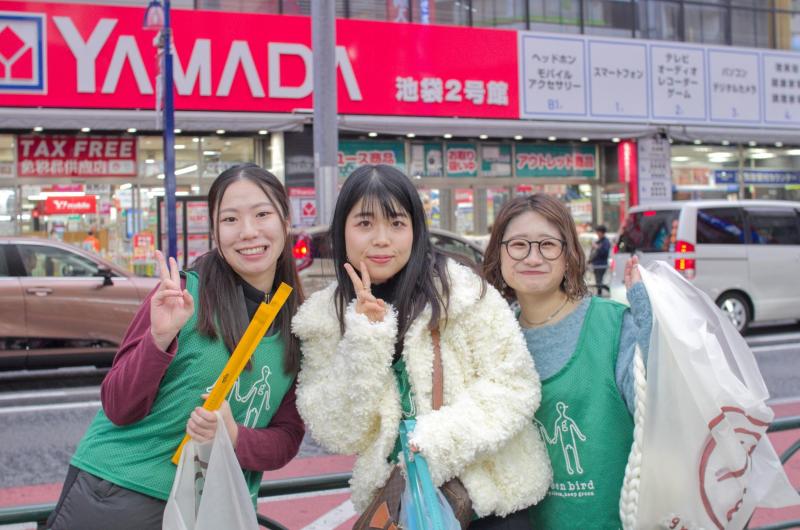 池袋ローターアクトクラブ コラボそうじ！画像