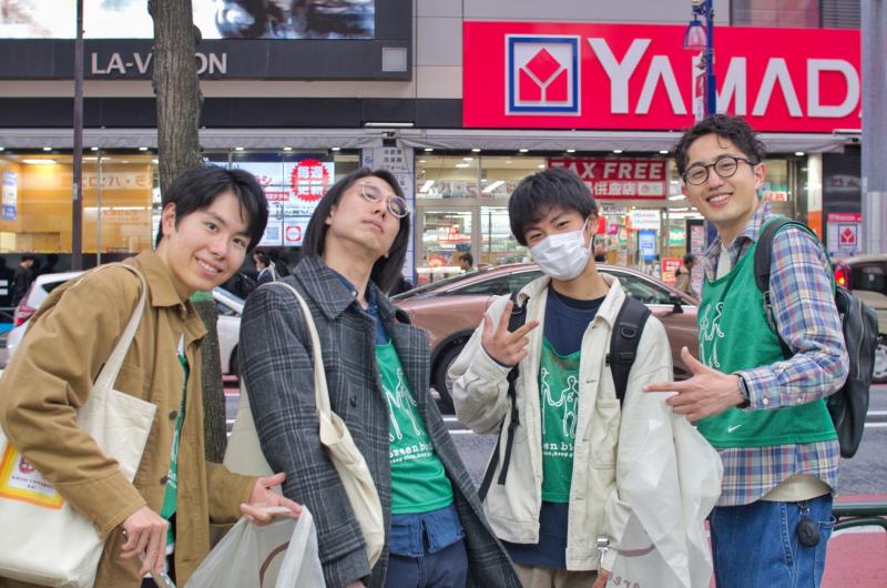 池袋ローターアクトクラブ コラボそうじ！画像