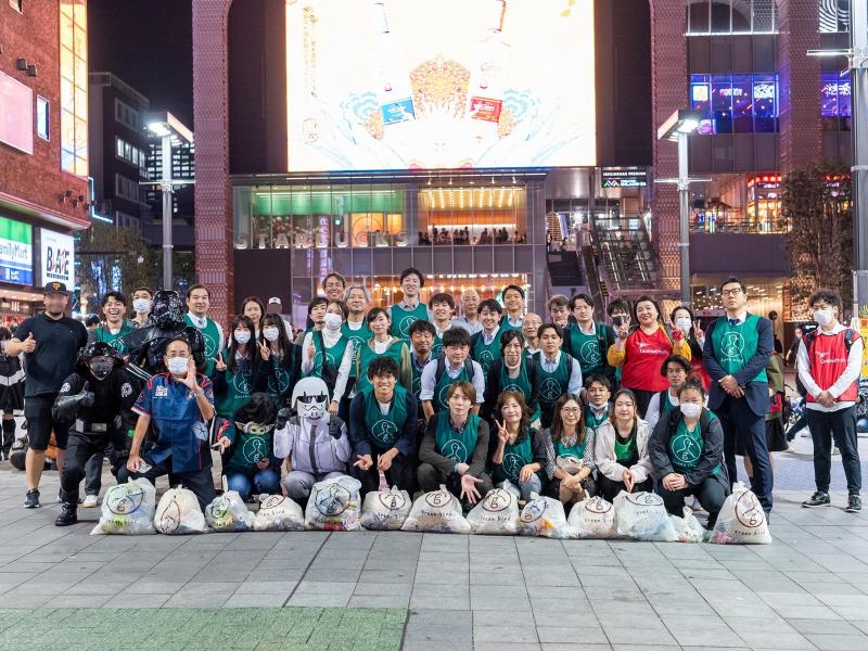 11月7日歌舞伎町お掃除画像