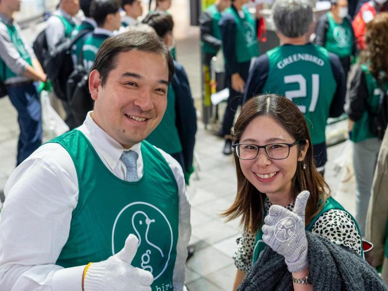 11月7日歌舞伎町お掃除画像