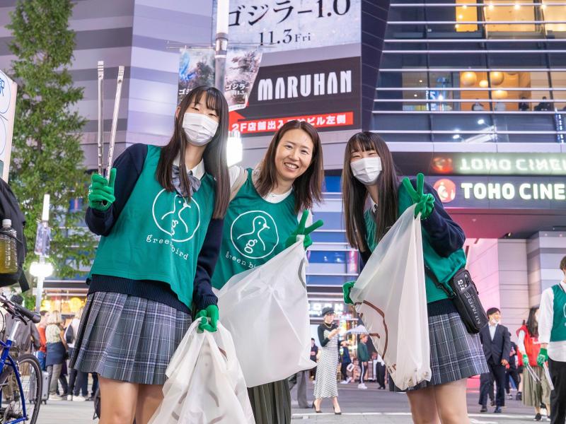 11月7日歌舞伎町お掃除画像