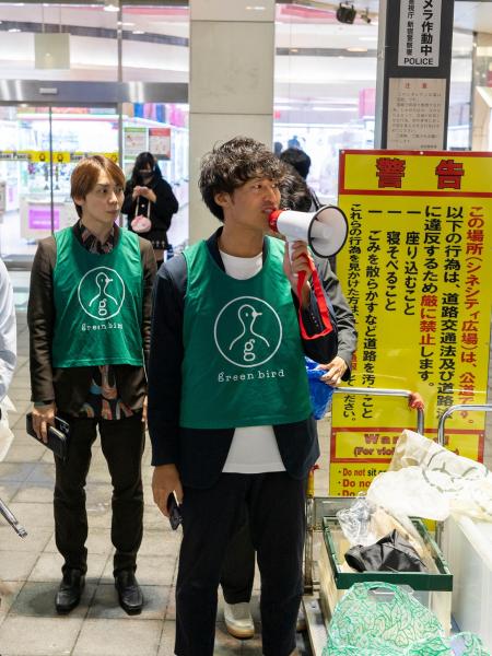 11月7日歌舞伎町お掃除画像