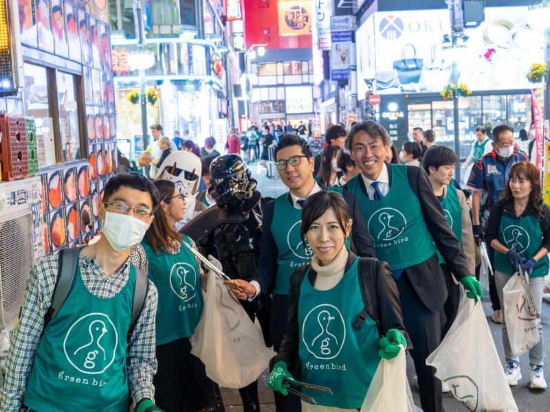 11月7日歌舞伎町お掃除画像