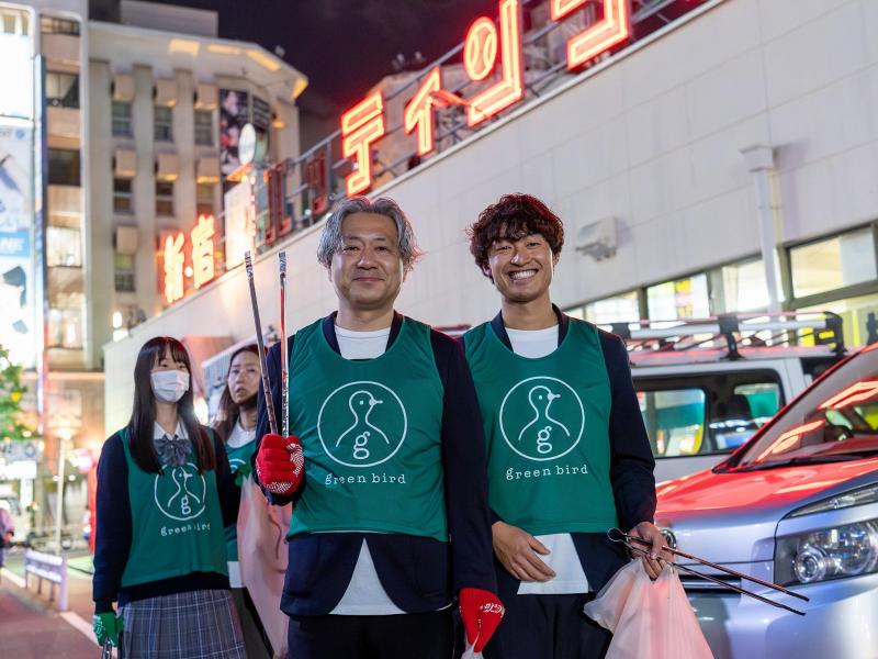 11月7日歌舞伎町お掃除画像