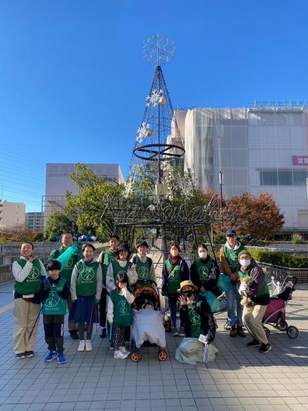 今日からイルミネーション点灯画像