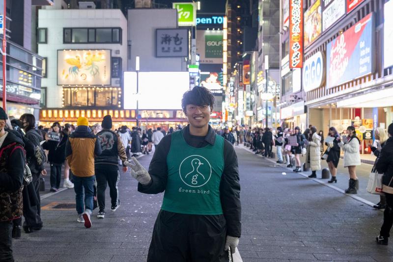 12月5日歌舞伎町お掃除画像