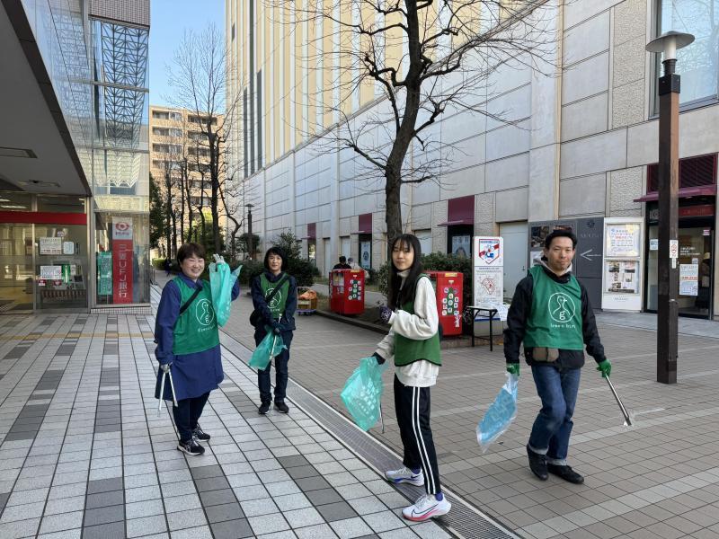 今年最後のお掃除は大人数で★画像