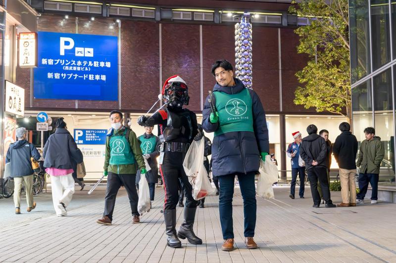 12月19日歌舞伎町お掃除画像