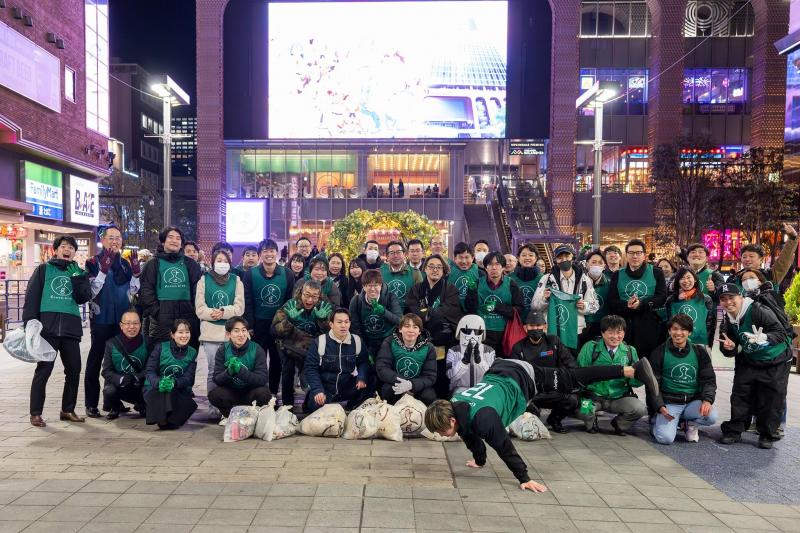 1月16日歌舞伎町お掃除画像