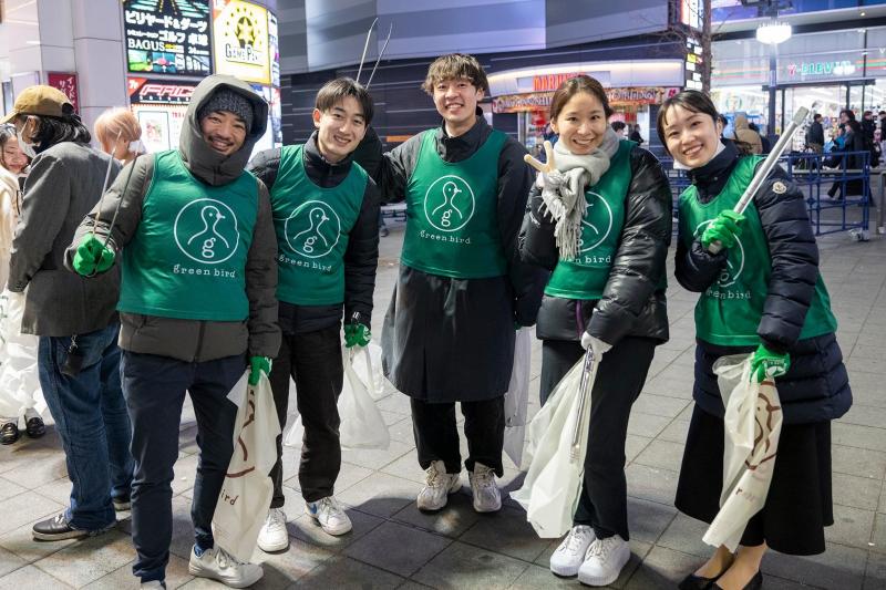 1月16日歌舞伎町お掃除画像