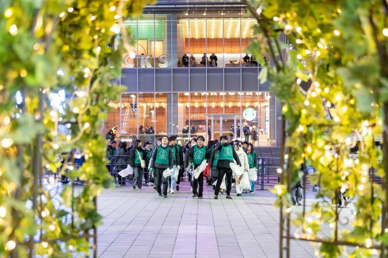 1月16日歌舞伎町お掃除画像