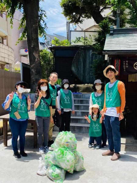 6月の西早稲田お掃除画像