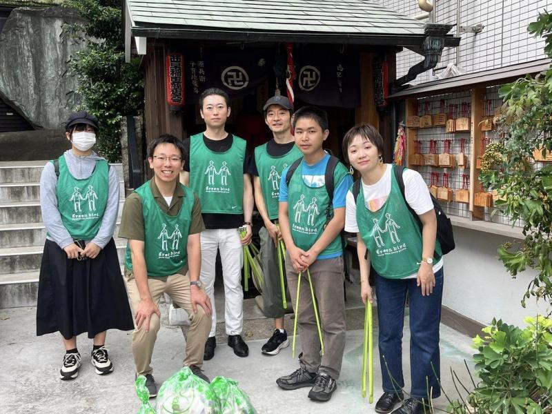 10月の西早稲田お掃除画像