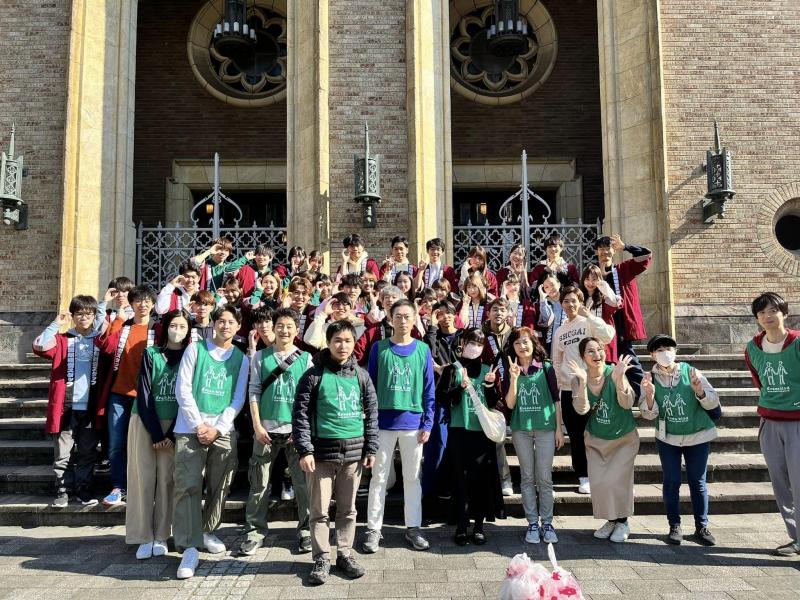 10月の早稲田お掃除画像