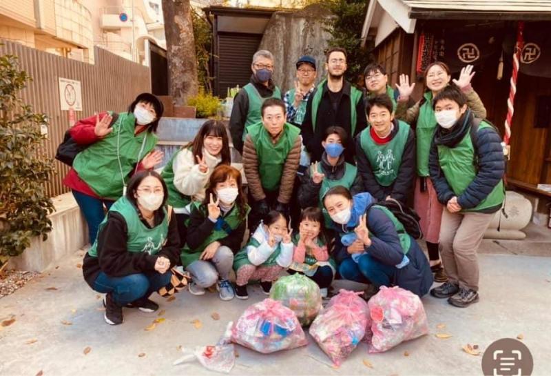 12月の西早稲田お掃除画像