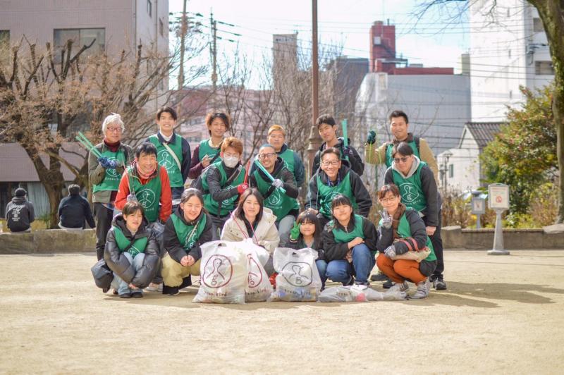 熊本街中そうじ！画像