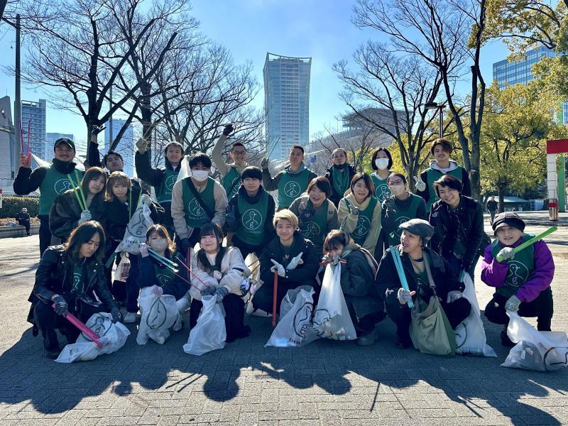 春の訪れを感じる水曜そうじ画像