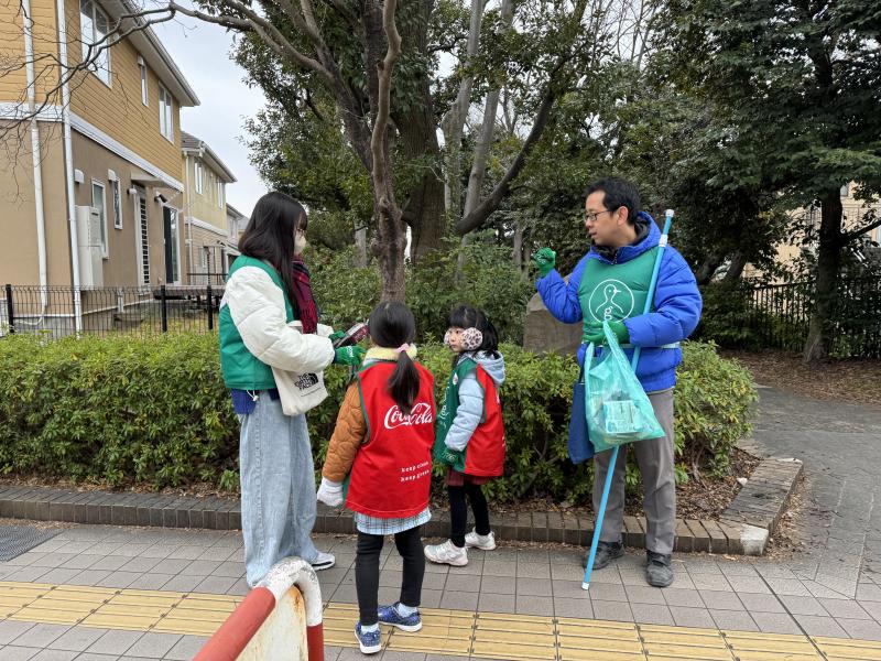 寒くても楽しいお掃除画像