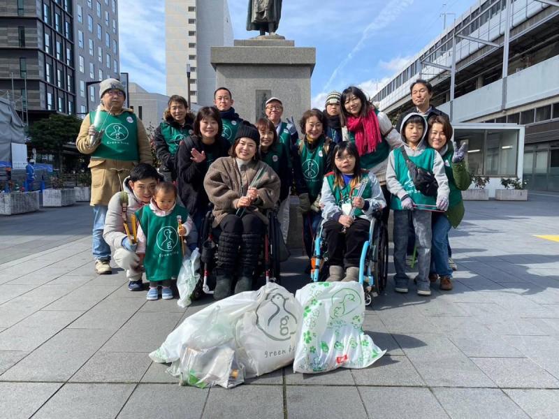 第11回　福山駅前そうじ画像