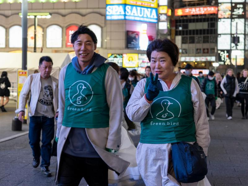 2月20日歌舞伎町お掃除画像
