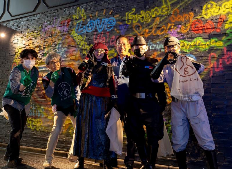 2月20日歌舞伎町お掃除画像