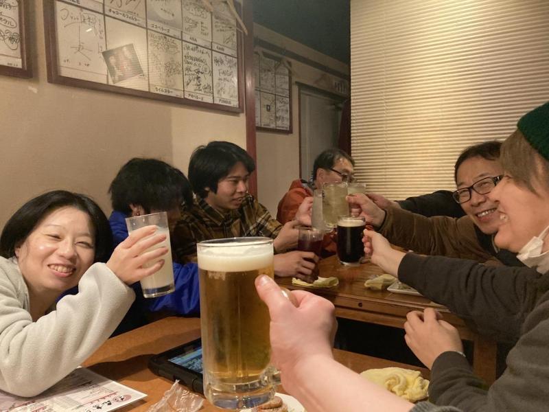 沖縄のヒッチハイカーも参加⭐︎土曜そうじ画像