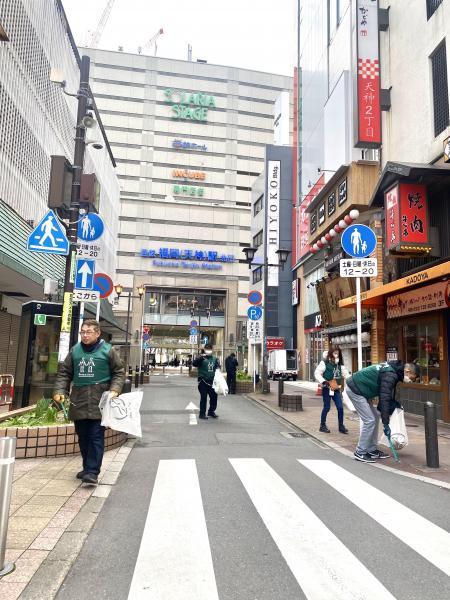 3週間ぶりに徳を積みました☆朝そうじ画像