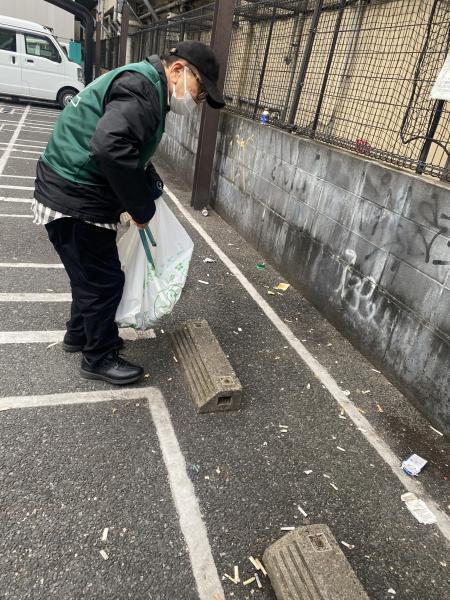 3週間ぶりに徳を積みました☆朝そうじ画像