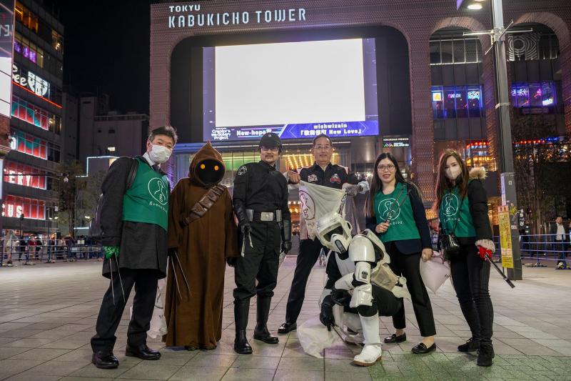 3月19日歌舞伎町お掃除画像