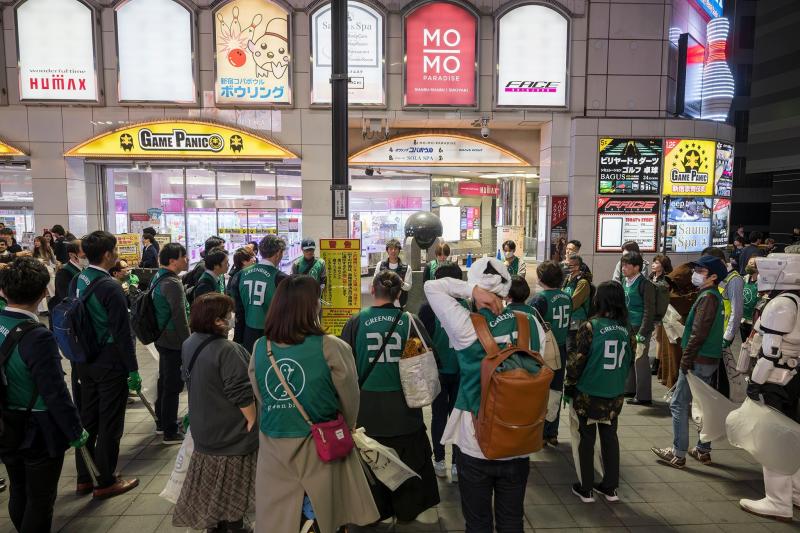 4月2日歌舞伎町お掃除画像