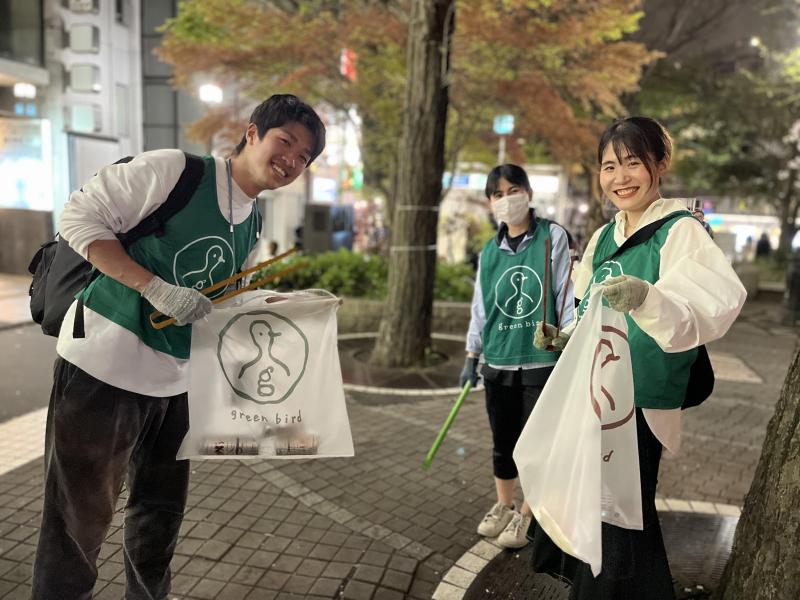 桜を横目に月曜おそうじ！画像