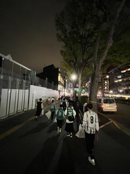 桜を横目に月曜おそうじ！画像