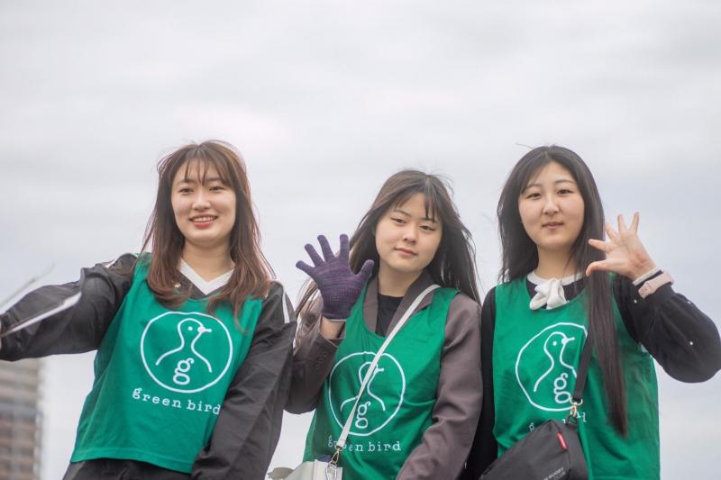 初の熊本駅前そうじ！画像