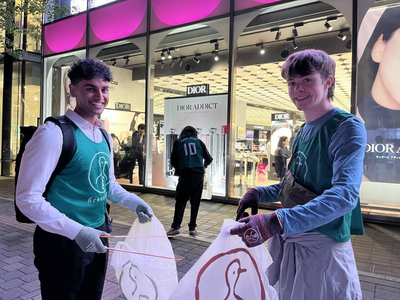 最多かも！？グローバルな月曜おそうじ画像