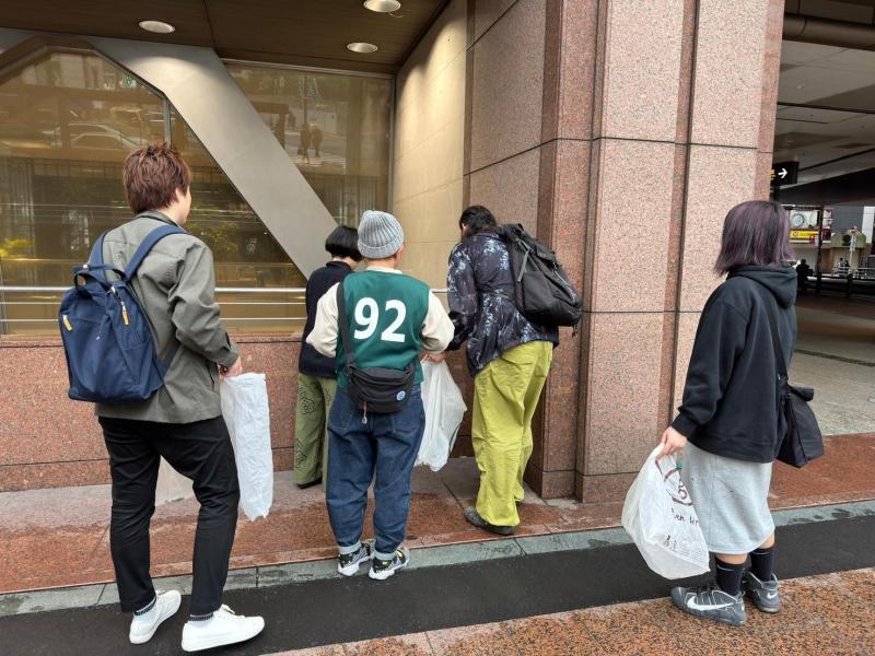 アースデイ　コラボ朝そうじ画像