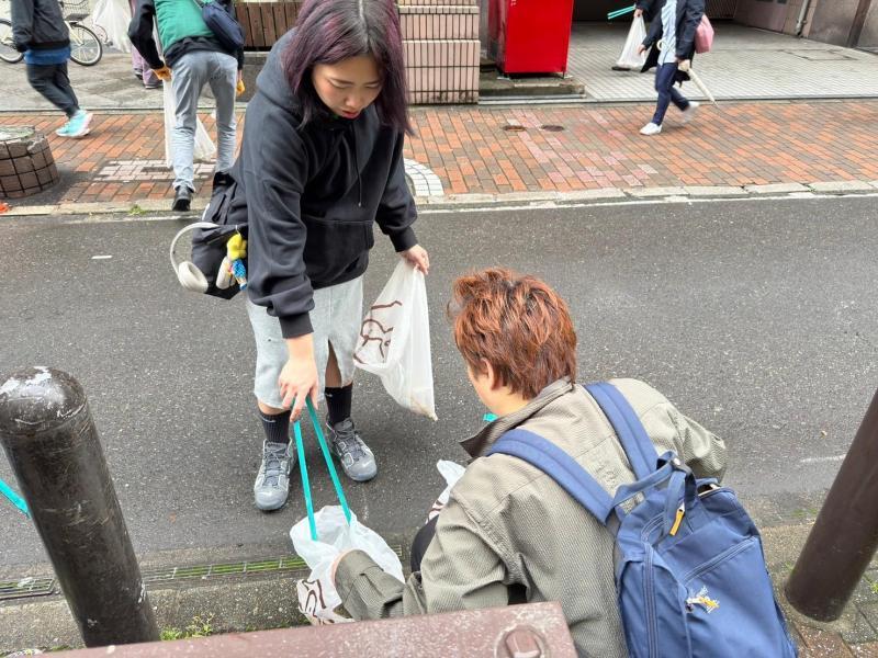 アースデイ　コラボ朝そうじ画像