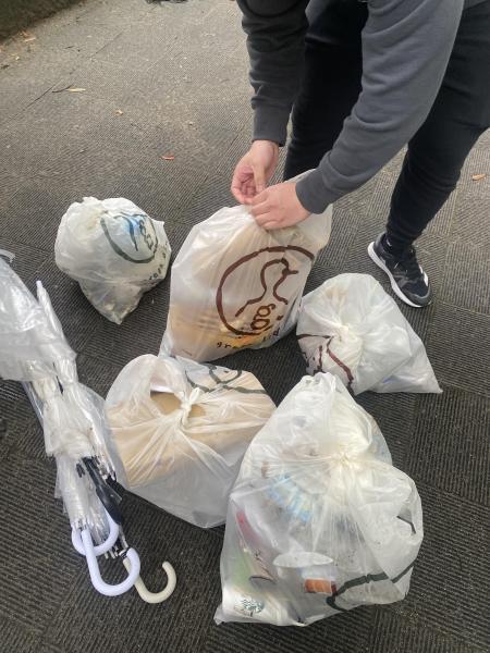 アースデイ　コラボ朝そうじ画像