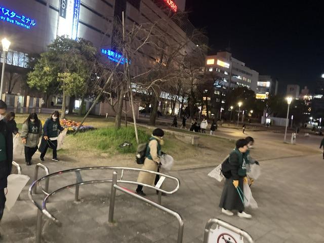 2/27夜そうじ画像