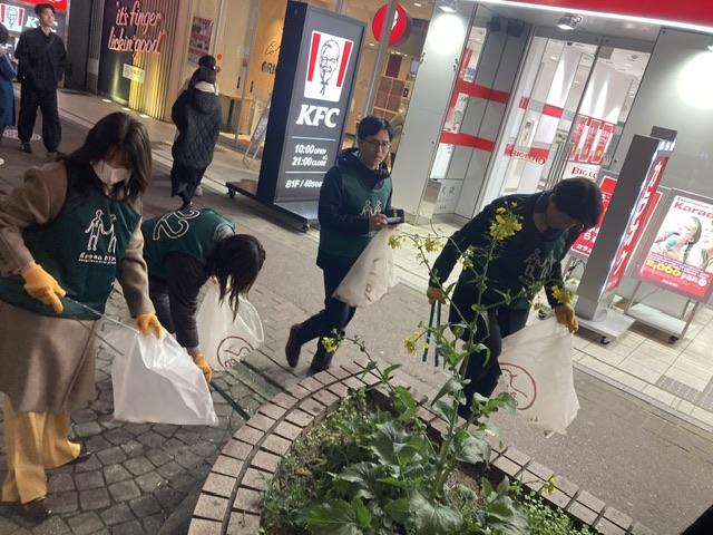 2/27夜そうじ画像