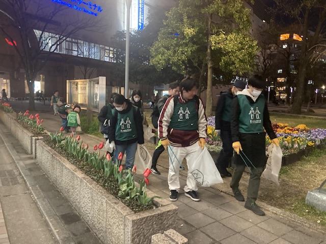 3/19夜そうじ画像