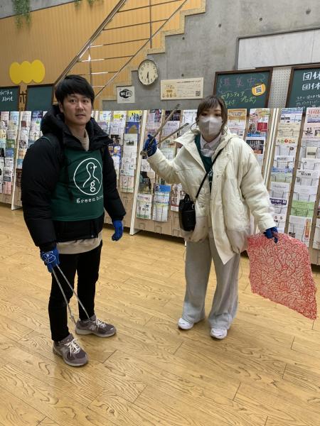 閏年の仙台夜掃除画像