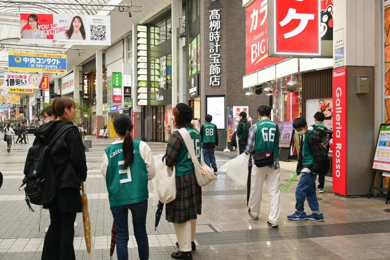 熊本街中そうじ開催！画像