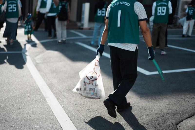 健軍そうじ開催！画像