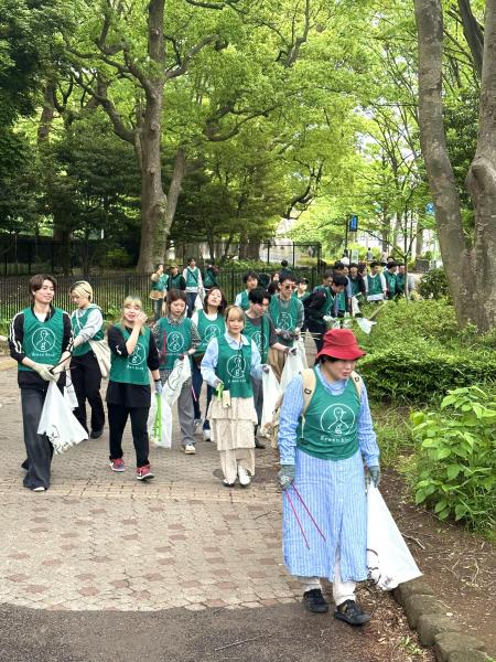 大人数すぎてびっくりのおそうじ画像