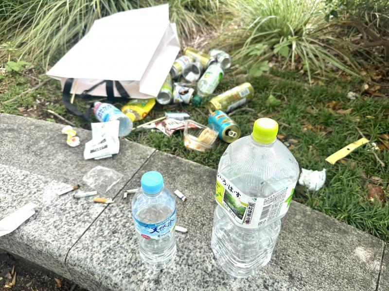 タバコのポイ捨てゴミのあまり知られていないデータについて画像